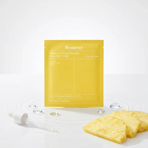 Biodance Mascarilla Facial Iluminadora con Niacinamida – 1 Unid.