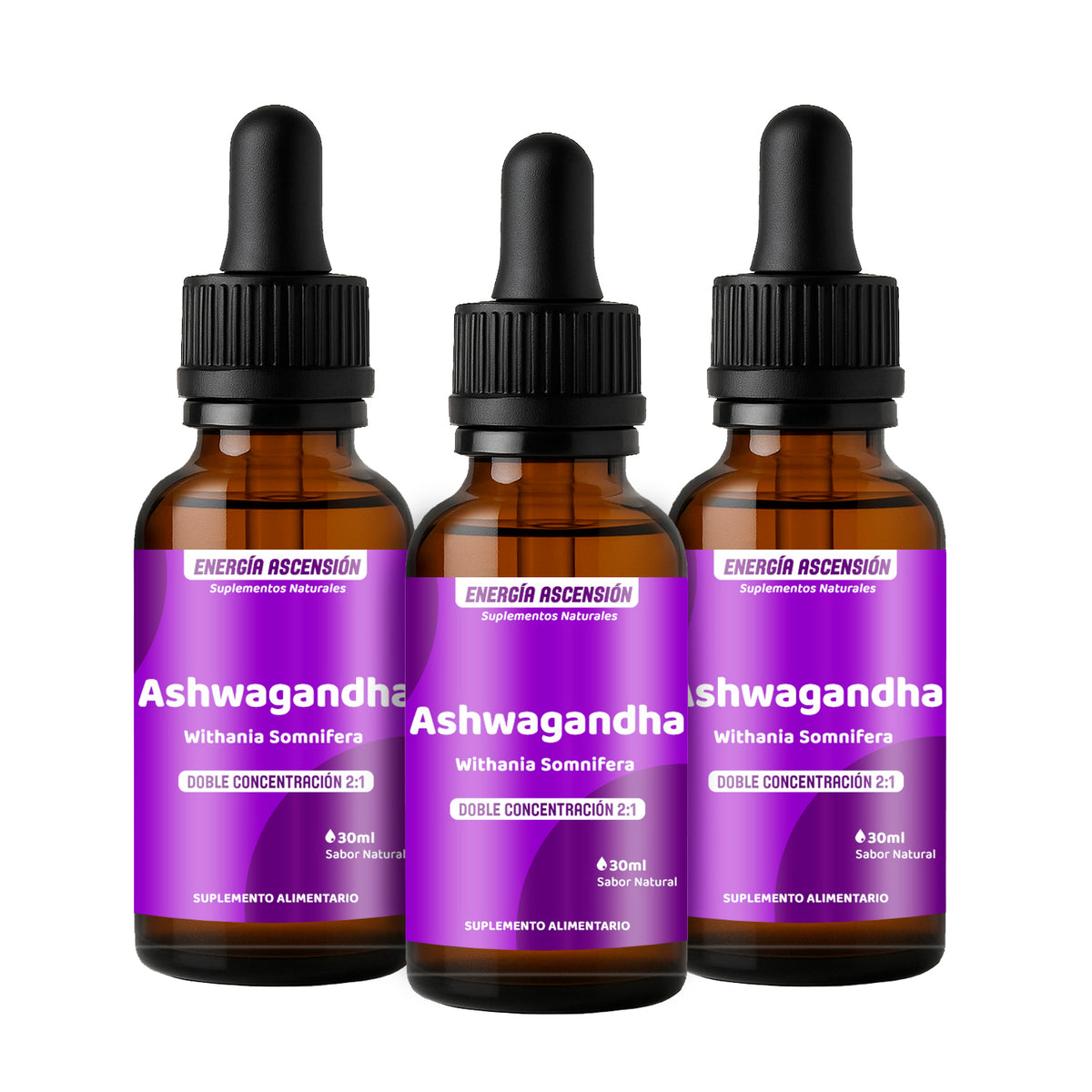 Ashwagandha Pack 3, 30ml