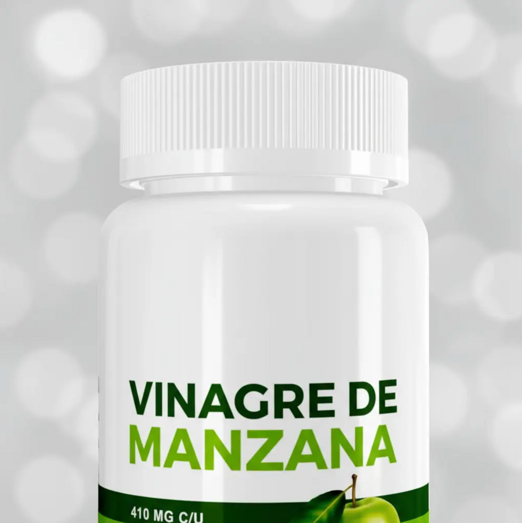 Vinagre Sidra Manzana 60 Cáp, Natural Detox Adelgazante
