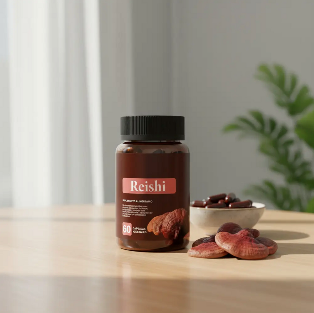 Reishi 60 Cáp, Ansiedad Inmunidad Y Dolor Crónico