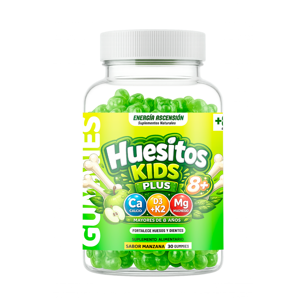 Huesitos Gummies Kids +8 años