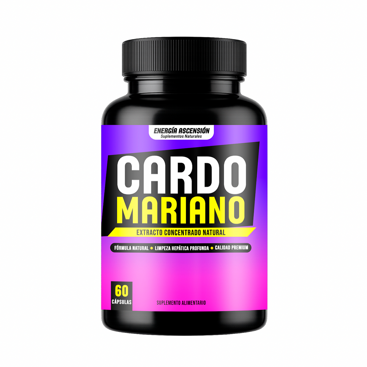Cardo Mariano Micropulverizado 60 Cápsulas