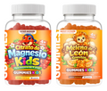 Melena De León Kids + Citrato Magnesio Kids Gomitas +4 Años