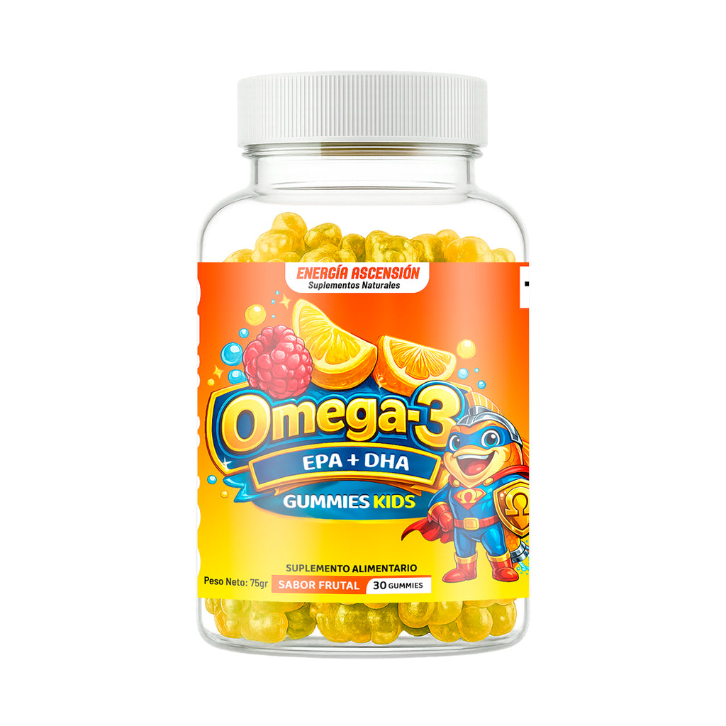 Omega 3 Gummies Kids +2 hasta 7 años