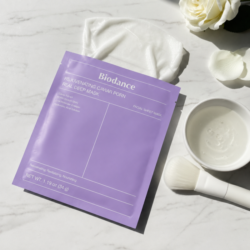 Biodance – Mascarilla Facial Revitalizante de Caviar y PDRN, 1 Unid.