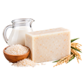 Jabón de Leche de Burra con Arroz 100% Natural, 100gr aprox