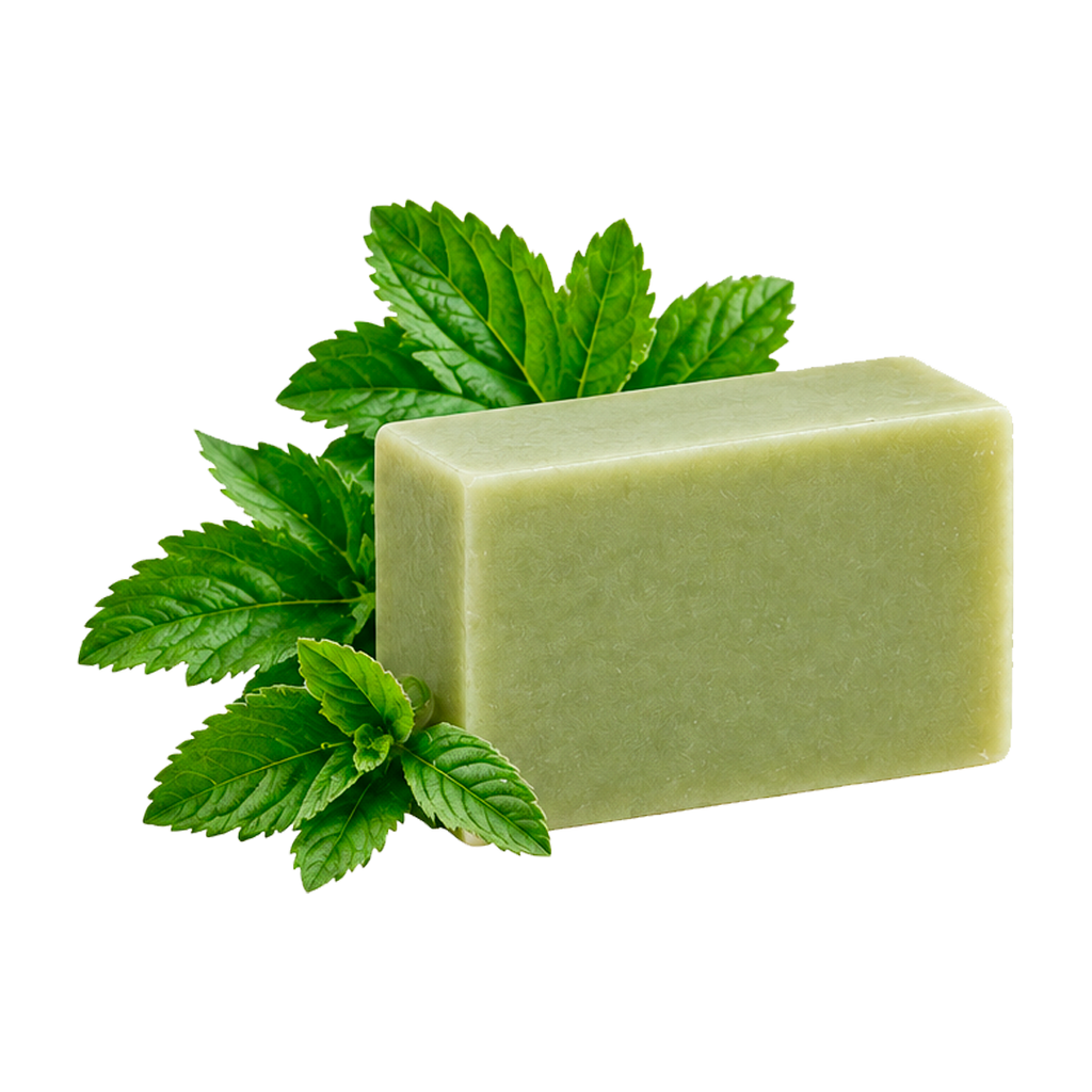 Jabón Leche de Burra con Matico 100% Natural, 100gr aprox.