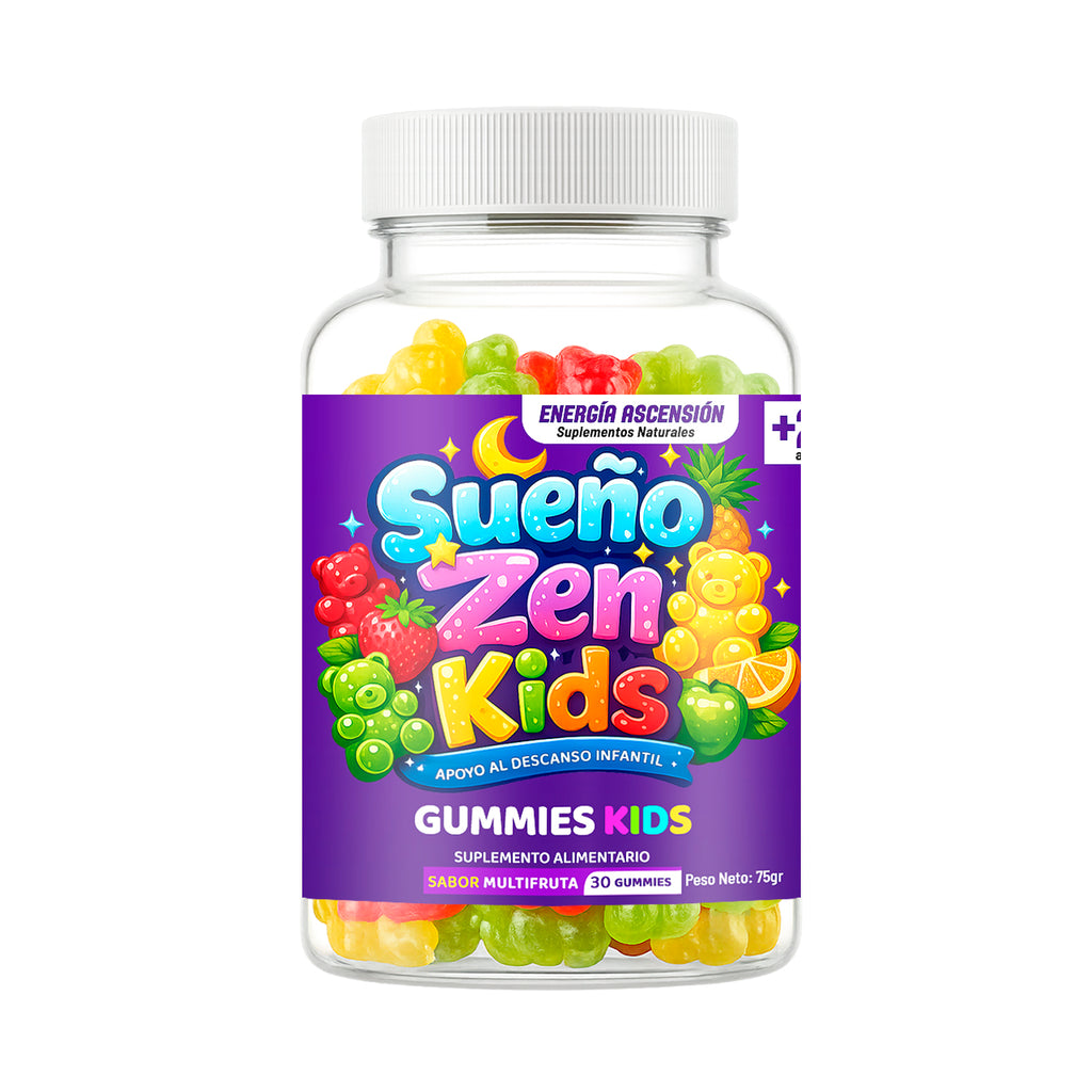 Sueño Zen Gummies Kids +2 hasta 7 años