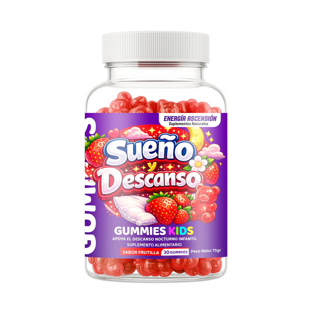 Sueño y Descanso Gummies Kids +8 años