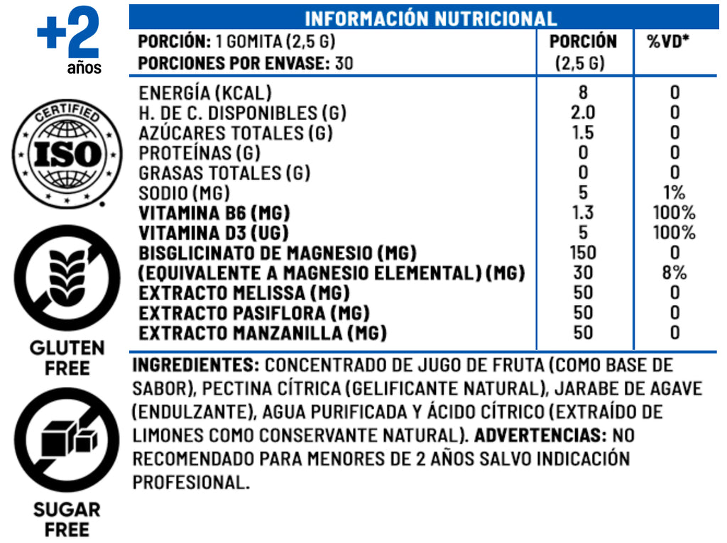 Calma Zen Gummies Kids +2 hasta 7 años
