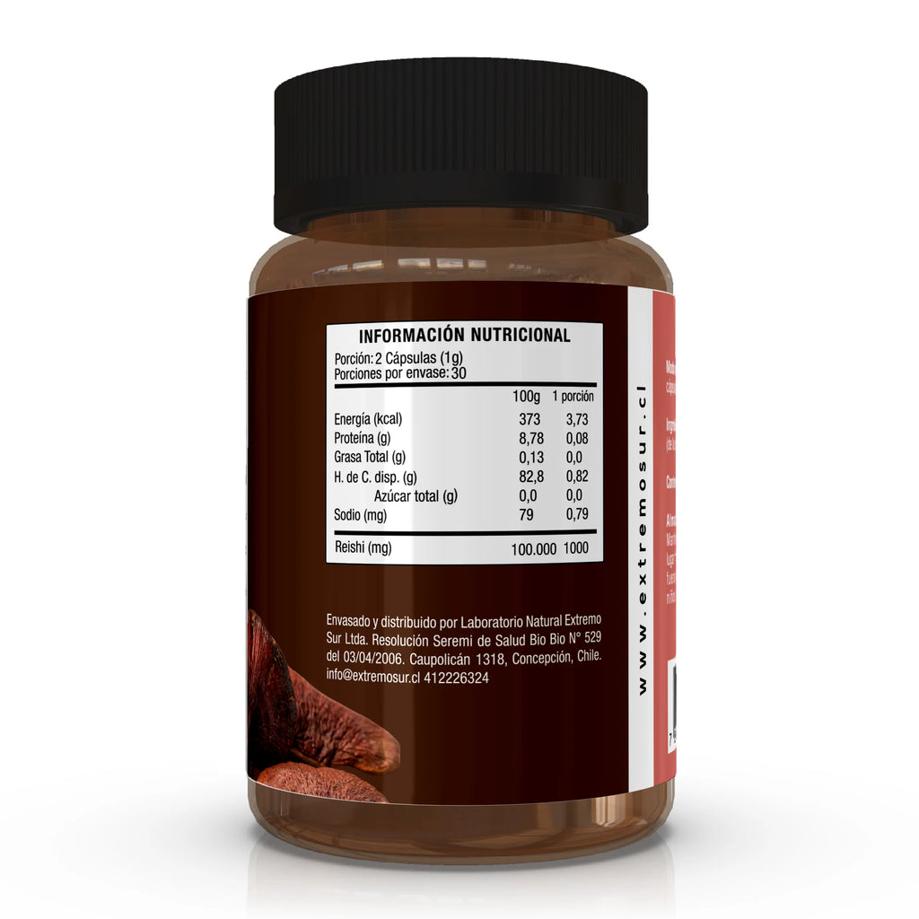 Reishi 60 Cáp, Ansiedad Inmunidad Y Dolor Crónico
